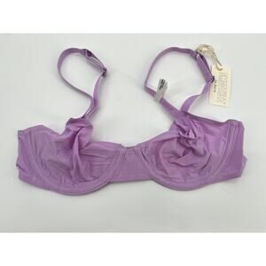 NWT Aerie Smoothez Full Coverage Bra Sz 34B Pale Purple Lilac Underwire